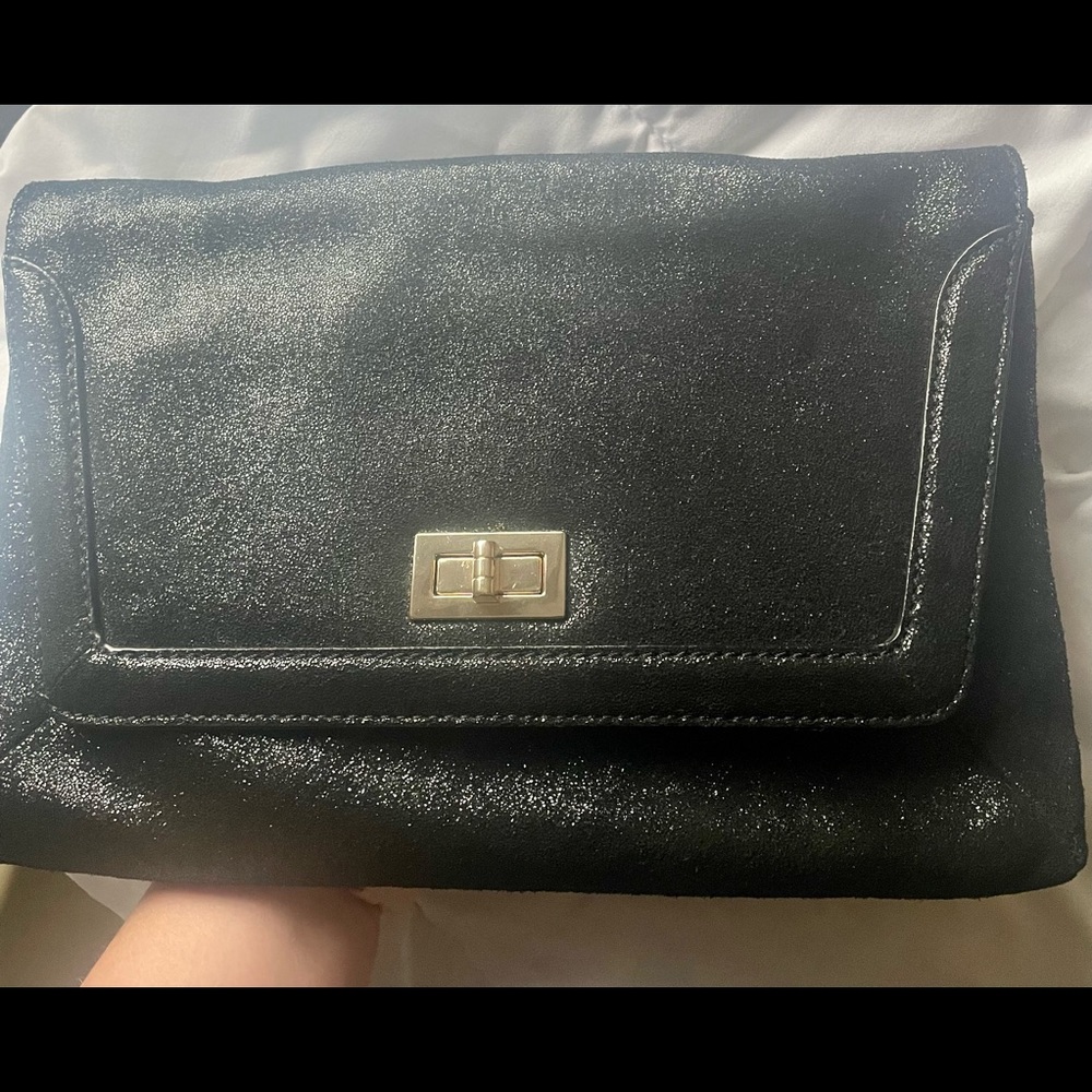 Danier leather clutch